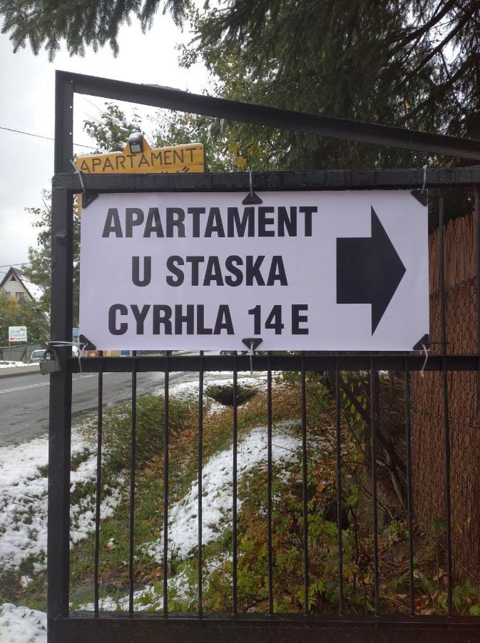 Appartamento Apartament U Staska Zakopane Esterno foto
